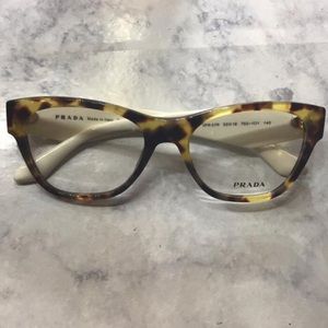 Prada | Eyeglasses white with Rhinestones
